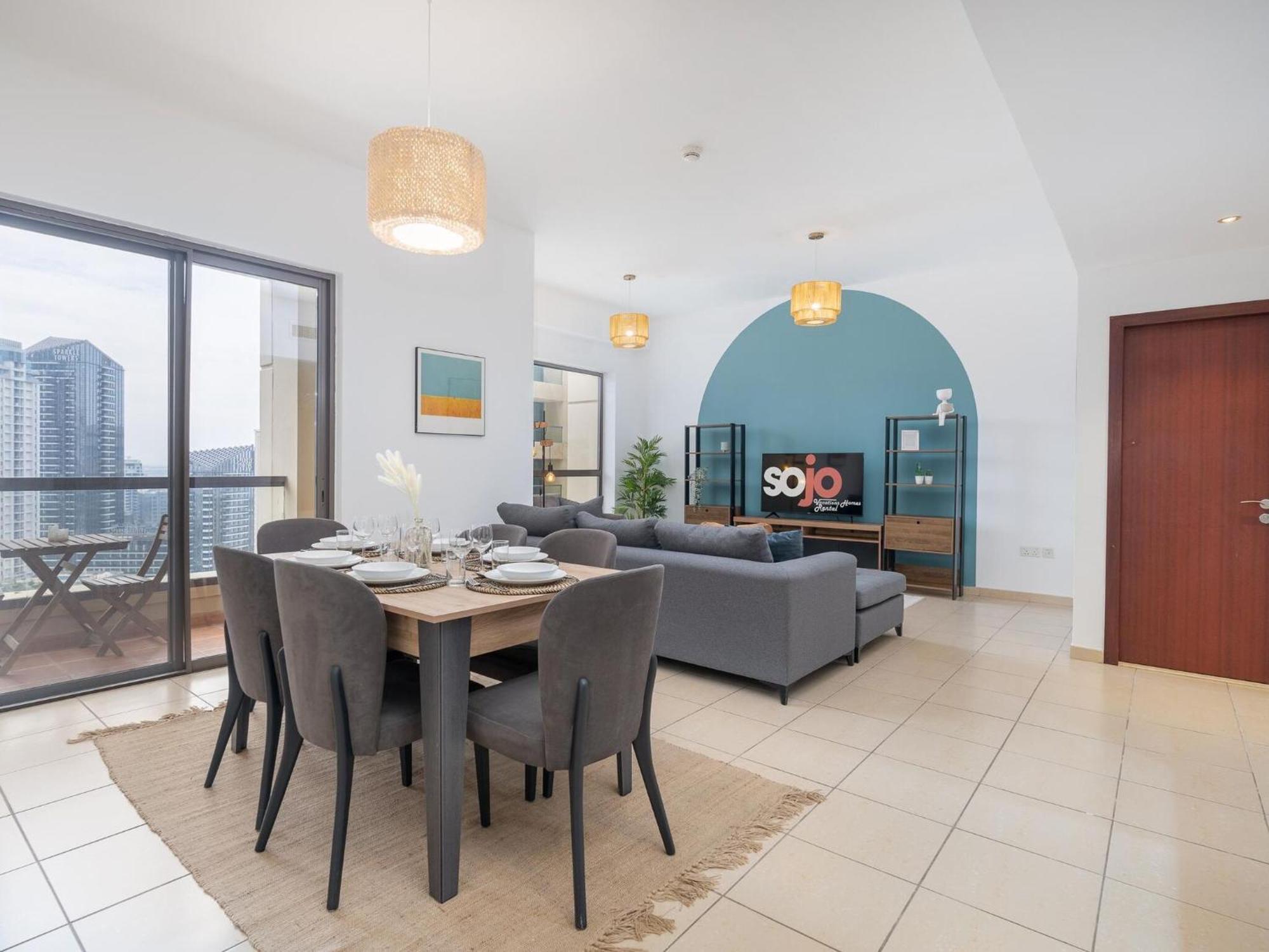 Jbr Beach Bliss One Three Bedroom Luxury Apartments By Sojo Stay Dubai Dış mekan fotoğraf