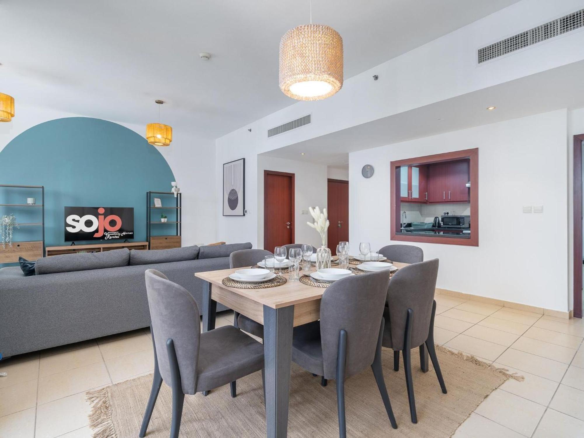 Jbr Beach Bliss One Three Bedroom Luxury Apartments By Sojo Stay Dubai Dış mekan fotoğraf